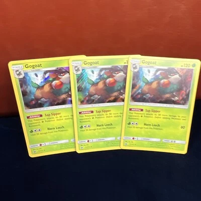 Gogoat 11/111 Crimson Invasion Holo Rare Pokemon Card 3 - Image 1 of 4