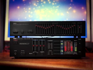 Yamaha A-32D + EQ-70 ๐RaRe๐ Amplificatore integrato stereo ed equalizzatore grafico - Foto 1 di 4