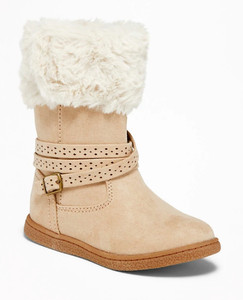 old navy fuzzy boots