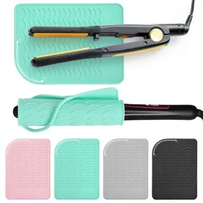 Silicone Heat Mat for Hair Tools - Flat Iron and Curling Iron Pad Heat-Resistant - Image 1 of 4