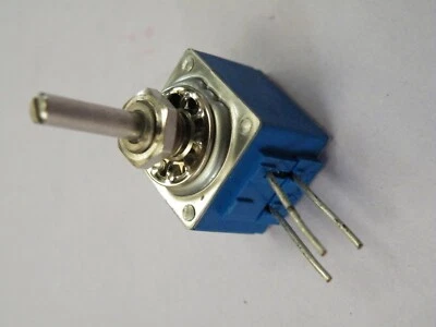 16mm Bourns Panel Mount Potentiometer 100K Linear Cermet 1/8" 3.2mm Spindle Z058 - Image 1 of 4