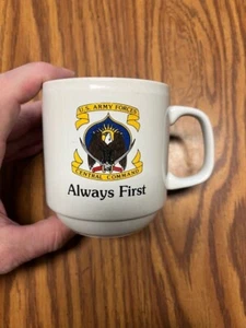 U.S. Army Forces Central Command Always First Coffee Mug Bald Eagle - Picture 1 of 4