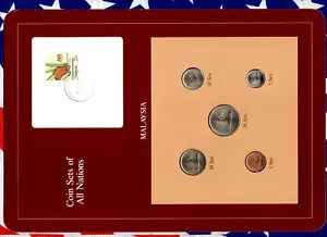 Coin Sets of All Nations Malaysia UNC 1,20 Sen 1988 10 Sen 1982 5 1981 50 1987 - Picture 1 of 4