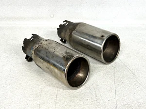 ⭐2004-2006 LEXUS LS430 REAR LEFT & RIGHT EXHAUST MUFFLER TIP CHROME OEM LOT2604 - Bild 1 von 24