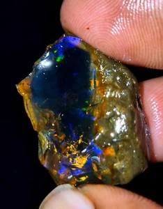 Natural Ethiopian Opal Rough, Raw Opal, fire opal, multi Fire Opal Rough AK 545 - Picture 1 of 6