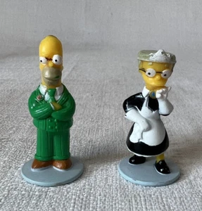 The Simpsons 2nd Editon Clue Board Game Pieces Smithers Mrs White Homer Mr Green - Picture 1 of 4