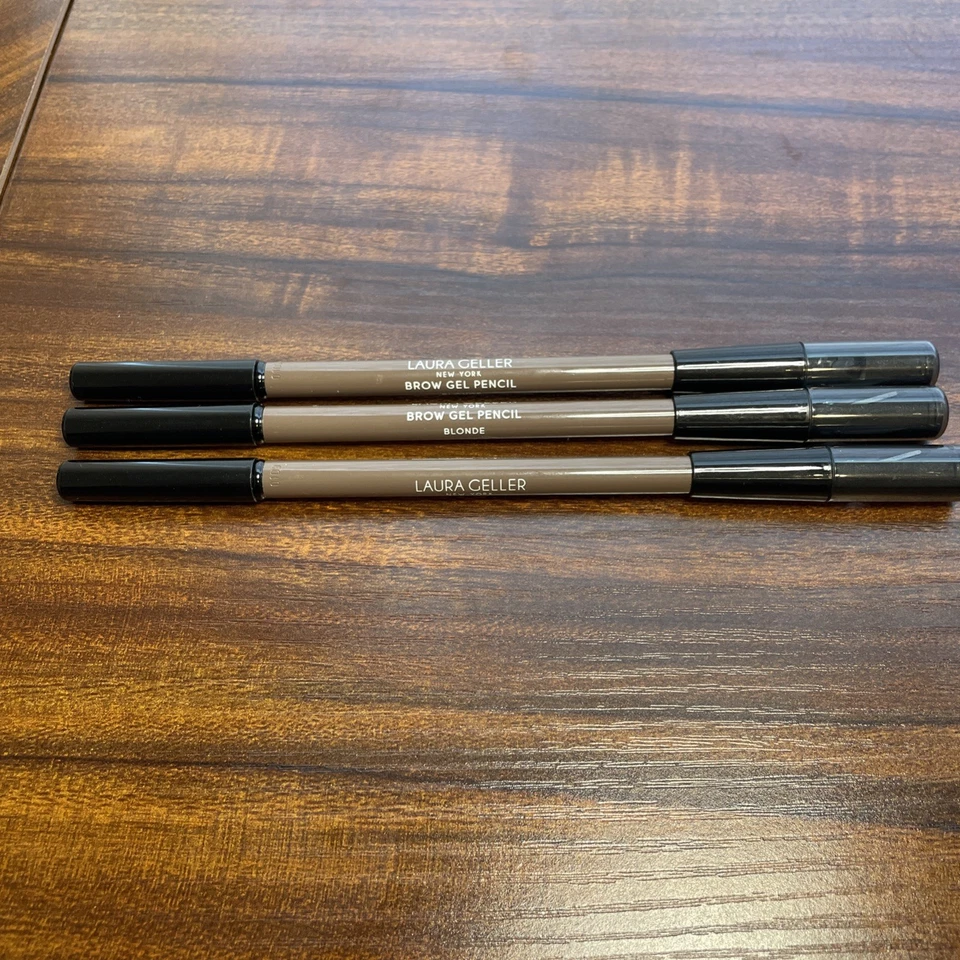 Lot Of 3 Laura Geller Brow Gel Pencil with Built-in Sharpener Shade Blonde - Image 1 of 4