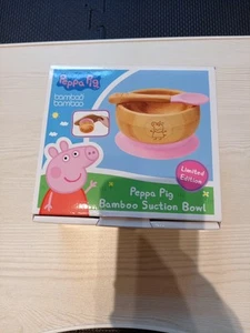 Peppa Pig Bamboo Suction Bowl - Picture 1 of 8