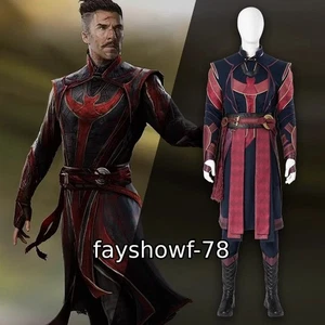 Doctor Strange 2 Dark Version Cosplay Suit Bodysuit Costume Accessory Men Gifts - Picture 1 of 19