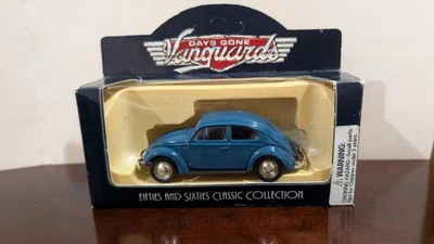 Lledo Days Gone Vanguards VW Beetle Volkswagen Blue 50’s & 60’s Collection Boxed - Image 1 of 4