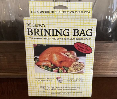 Bolsa de salmuera Regency Wraps para hacer pavo jugoso y sabroso, transparente de alta resistencia, Foto 1 de 4