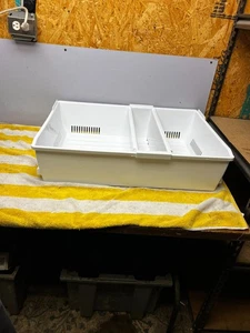 MAYTAG REFRIGERATOR UPPER FREEZER BIN W10704089 free shipping - Picture 1 of 6