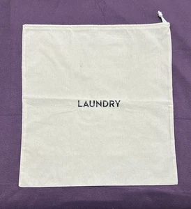 Cream Laundry Bag 100% cotton Excellent quality brand new without draw string - Picture 1 of 5