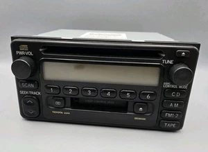 2001-2004 Toyota Rav4 Tape CD Radio OEM - 86120-42040 - A56818 - Picture 1 of 10