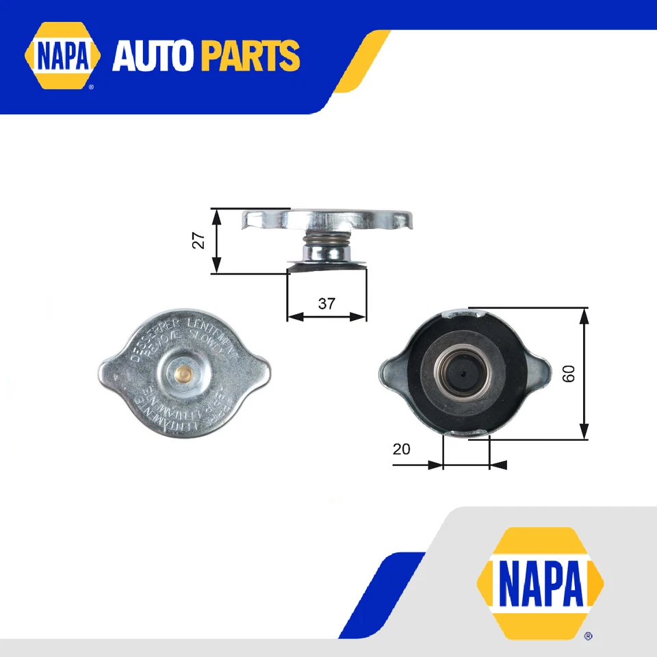 Tapa radiador compatible con MERCEDES SL500 R129 5.0 92 a 03 puertas 1245000106 1245000206 Foto 1 de 4