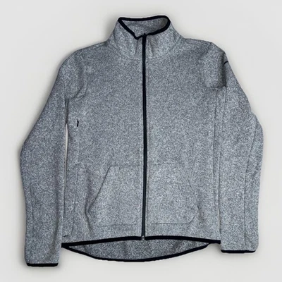 Nike Fleece Full Zip Therma-Fit Womens Gray Running Jacket  Women’s Medium - Изображение 1 из 4