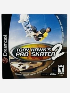 Tony Hawks Pro Skater 2 Sega Dreamcast Instruction Manual Only Authentic Vintage - Picture 1 of 5