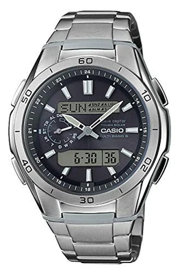 Orologio JDM Uomo CASIO WVA-M650TD-1AJF Titanium Multiband 6 Atomic Solar Ana... - Immagine 1 di 2