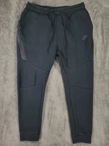 Pantalones de chándal Nike Sportswear Tech polar para hombre grandes triples negros 805162-010 VER - Imagen 1 de 15