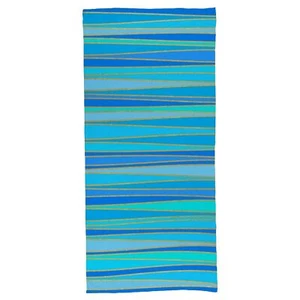 Oceans Geometry Beach Towel- Quick Dry Towel for Travel Super Absorbent Gym S... - Picture 1 of 8