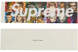 Supreme x Yohji Yamamoto Tekken Box Logo Sticker - Picture 1 of 1