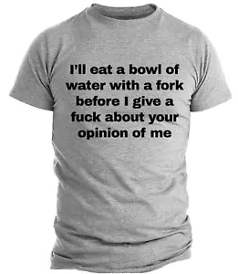 Humorous Graphic Rude Sarcastic Graphic Novelty Offensive Funny T Shirt Opinion - Picture 1 of 12