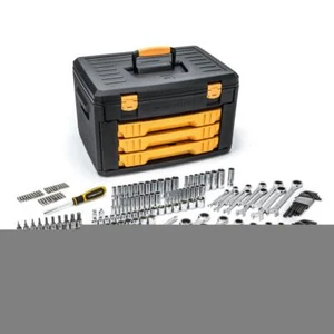 1/4 in. and 3/8 in. Drive 90-Tooth Standard and Deep SAE/Metric Mechanics Tool - Picture 1 of 12