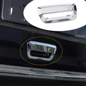 Tailgate Trunk Door Handle Decor Cover Trim for Jeep Grand Cherokee 2014+ Chrome - Picture 1 of 7