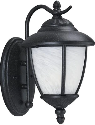 SEA GULL LIGHTING Sea Gull Yorktown Outdoor Wall Lantern, Deck, Porch, Patio Light Outdoor Fixture