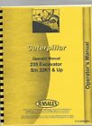 Caterpillar 235 Excavator Operators Owners Manual S/N 32K1-32K1300, 64R1-64R595