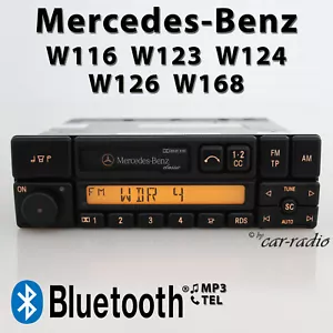 Genuine Mercedes Classic BE1150 Bluetooth Radio MP3 W116 W123 W124 W126 W168 - Picture 1 of 9