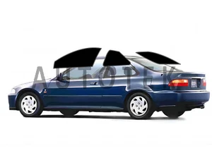 PreCut All Sides Window Film Any Tint Shade % For Honda Civic Coupe 1993-1995 - Bild 1 von 11