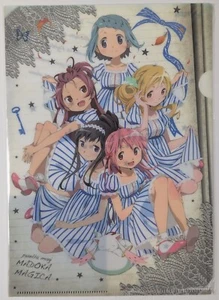 Puella Magi Madoka Magica Clear File Folder Lawson Anime A4 - Picture 1 of 3