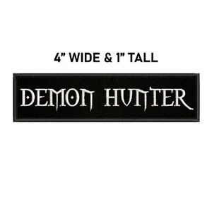 Demon Hunter Gaming Toon Patch Embroidered Iron-On Applique WOW Geeks Gamers - Picture 1 of 12
