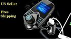 Nulaxy KM18 Wireless In-car Bluetooth FM Transmitter Radio Adapter Car Kit Black