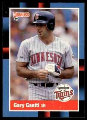 1988 Donruss #194 Gary Gaetti Minnesota Twins - Image 1 of 2