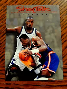 SHAQUILLE O'NEAL 1993 SKYBOX "SHAQ TALK" INSERT CARD #5 PATRICK EWING - Picture 1 of 1