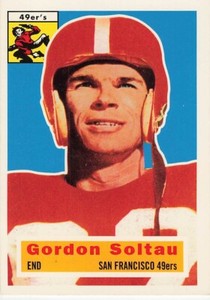 GORDON SOLTAU 1994 TOPPS FOOTBALL ARCHIVES #2 1956 SERIES