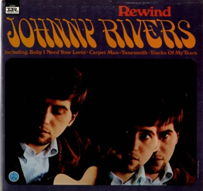 Johnny Rivers Vinyl LP, Imperial Records, 1967, LP-9341, Rewind  ~ VG+ - Image 1 of 4