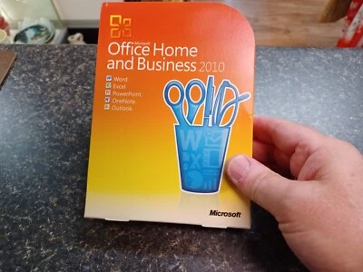 Microsoft Office Home and Business 2010 Software Disc DVD & Product Key - Image 1 of 2