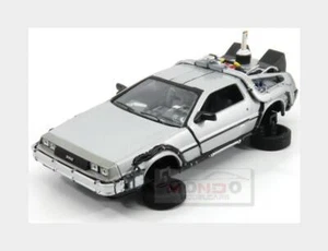 1:24 Welly De Lorean Ritorno Al Futuro 2 WE22441FV Model - Picture 1 of 2