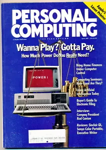 Personal Computing - April 1985 - Bild 1 von 1