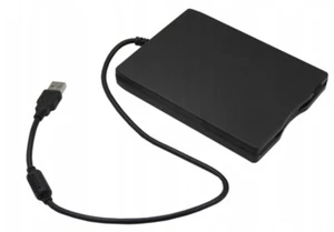 FDD USB Diskettenlaufwerk 1.44MB extern schwarz 3,5 Zoll Floppy Disk Drive DE - Afbeelding 1 van 8