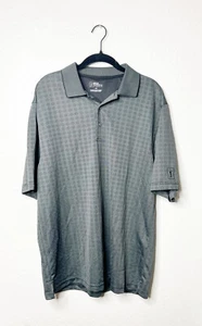 PGA Tour Men’s Short Sleeve Gray Polo Size Large L - Picture 1 of 5