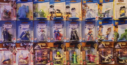 Mattel Micro Collection Mini Action Figures Disney Pixar Dreamworks YOU PICK Cover