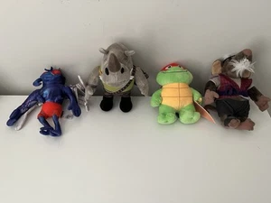 Teenage Mutant Ninja Turtles TMNT Mutant Mayhem 8" Plush Set of 4 - Picture 1 of 9