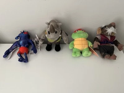 Teenage Mutant Ninja Turtles TMNT Mutant Mayhem 8" Plush Set of 4 - Image 1 of 4