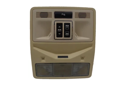 2010-2015 Jaguar XJ XJ L Front Overhead Dome Light Lamp Beige OEM AK2511203 - Image 1 of 4