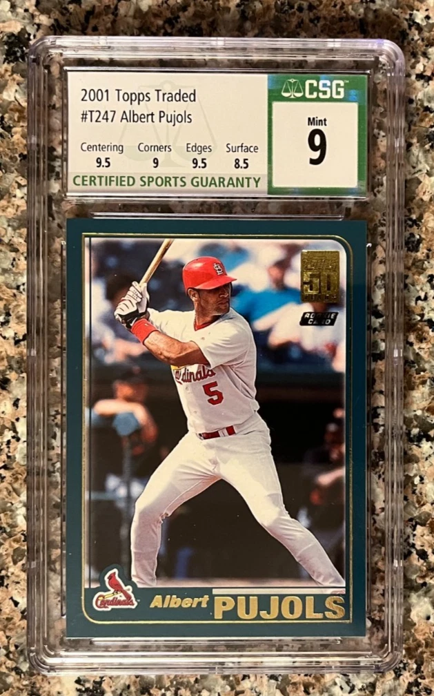2001 Topps Traded & Rookies - Albert Pujols #T247 for sale | eBay