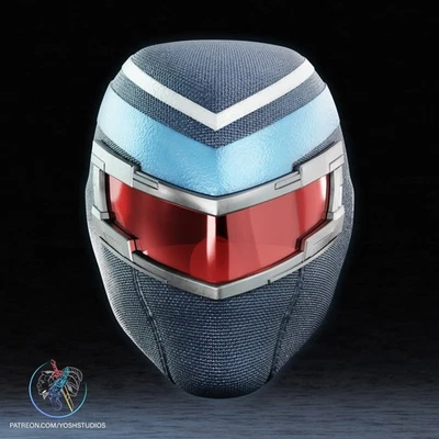 Vigilante Themed Peacemaker Cosplay Helmet Mask Magnet Ready. Unpainted - Image 1 of 4